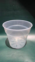 230mm clear plastic pot