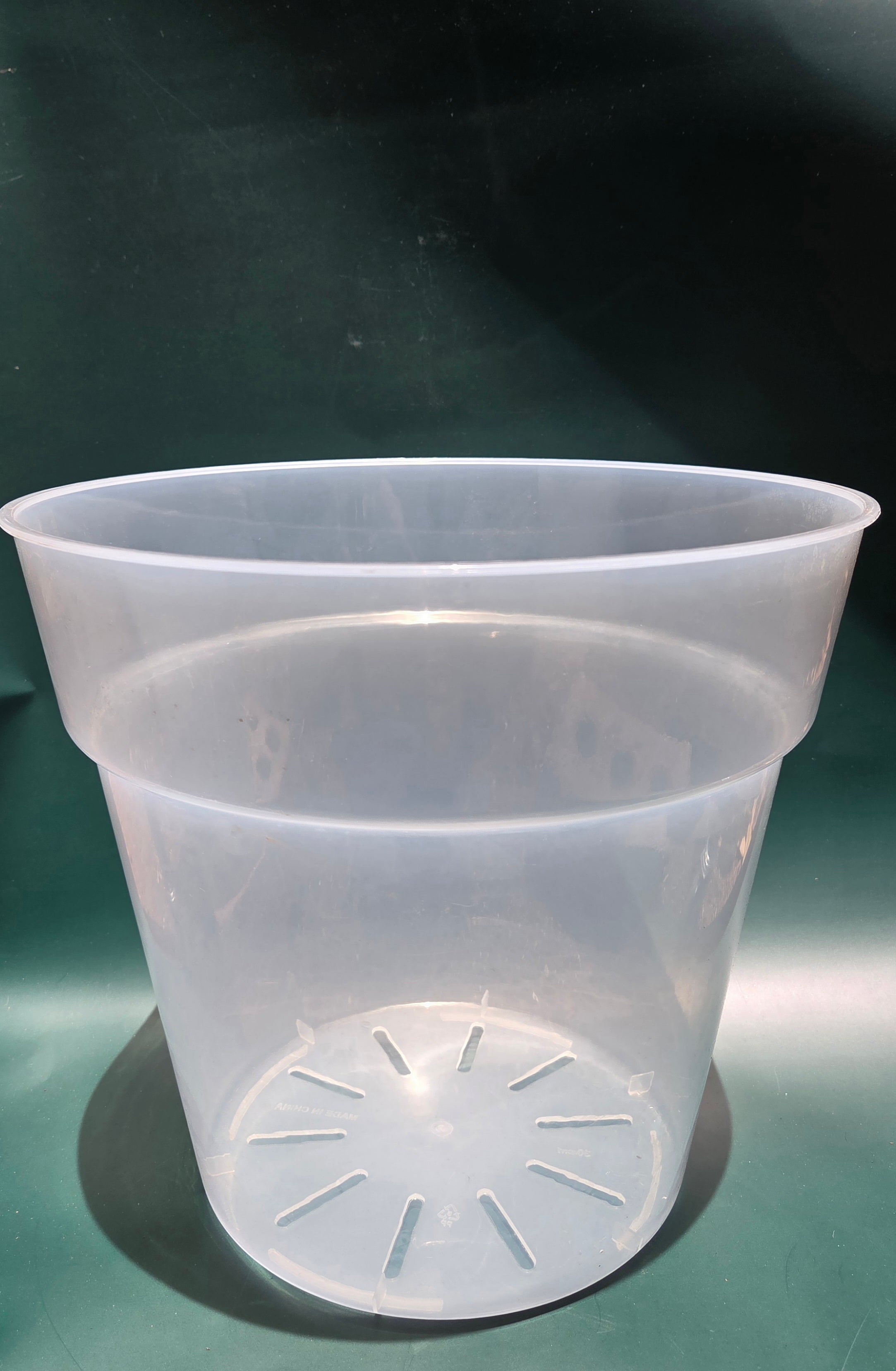 300mm clear plastic pot