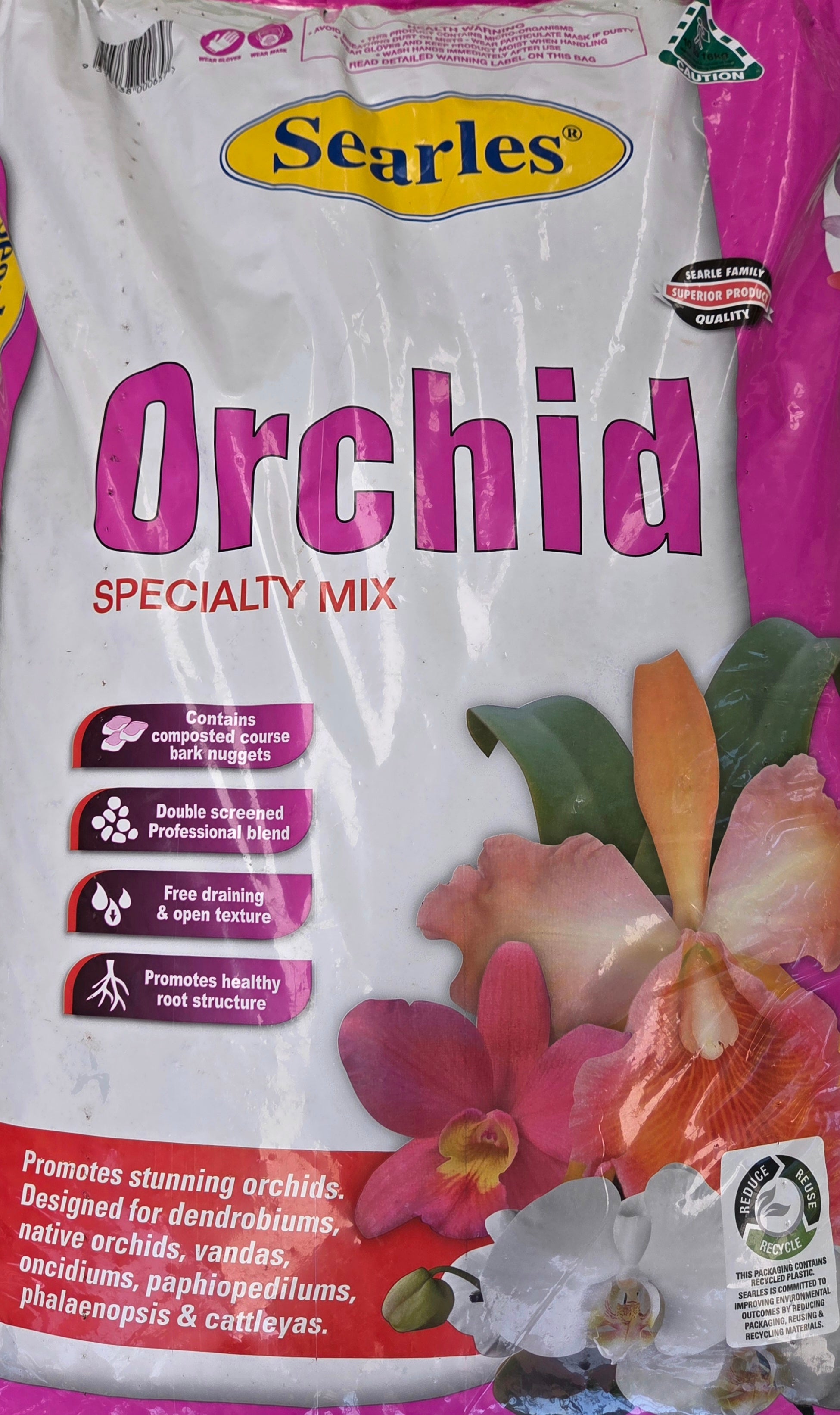 Pottingmix- orchid bark 10 litres