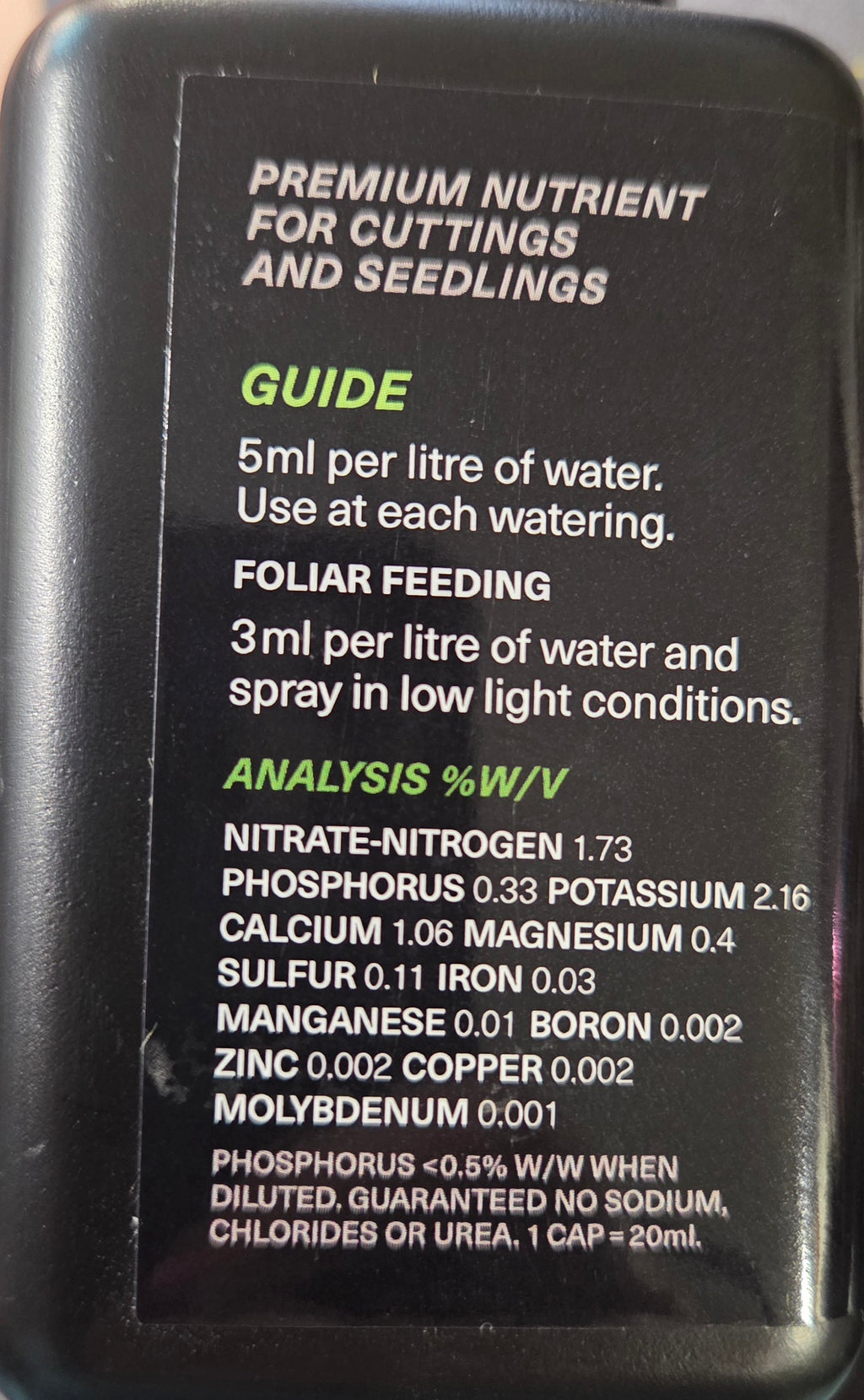 Growth technology Ccs 1 litre