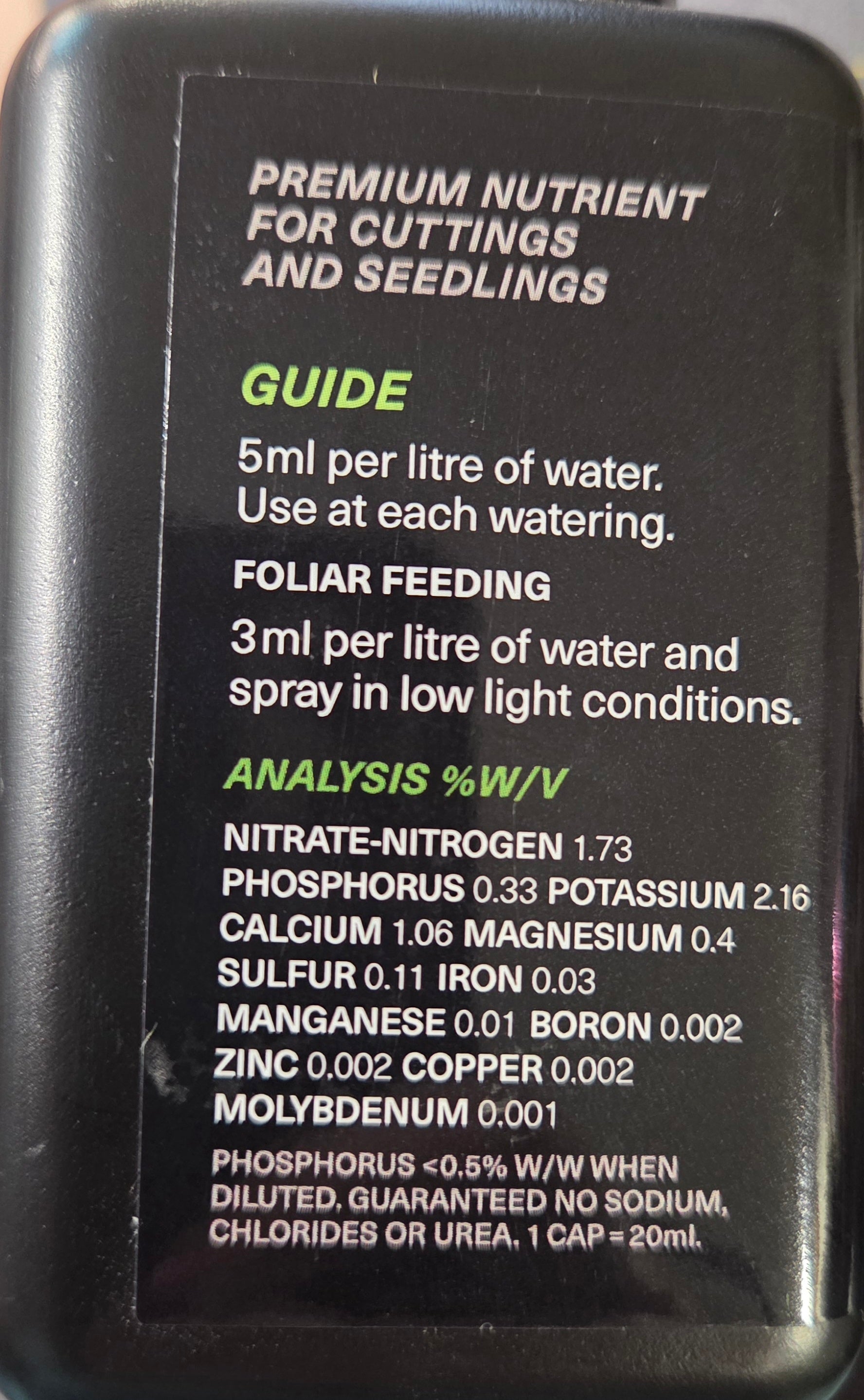 Growth technology Ccs 1 litre