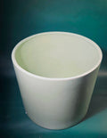 Dolomite smooth lime green decorative pot