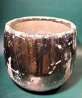 Gold earth pot