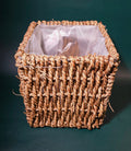 Seagrass square decorative pot