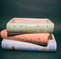 Book stack planter