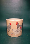Chickens planter