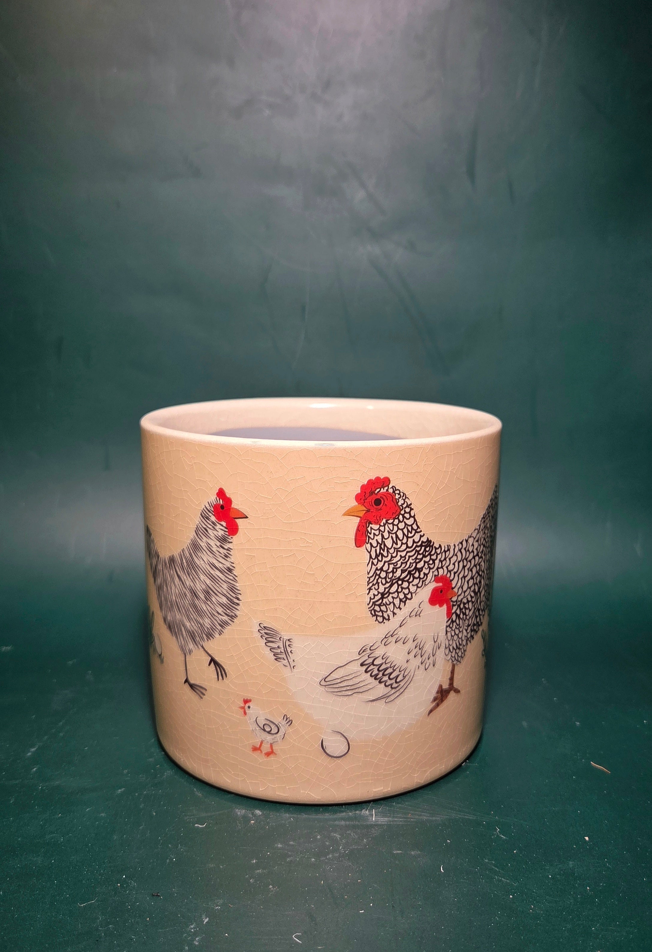 Chickens planter