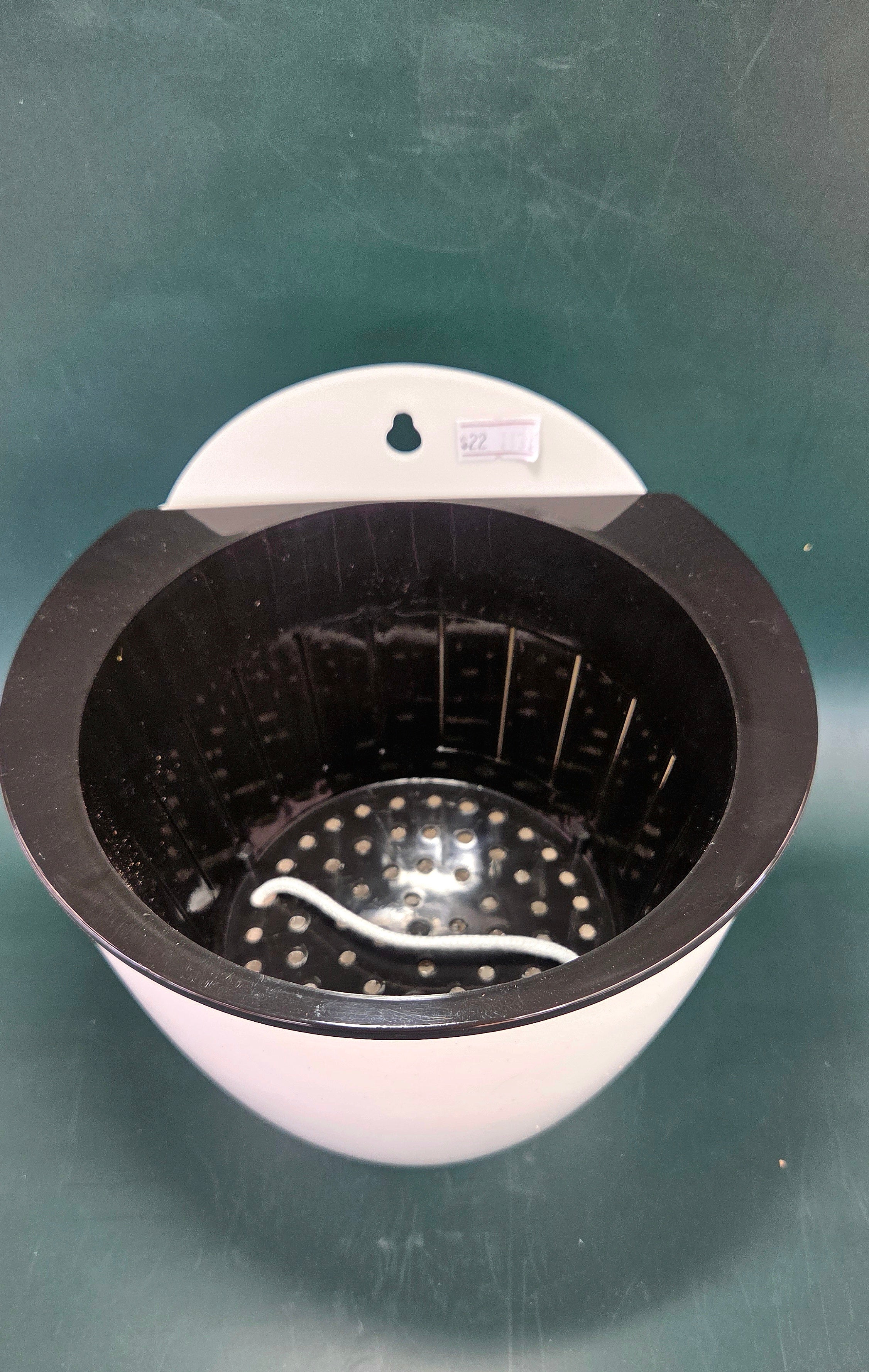 Self-watering wall planter
