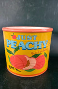 Peach tin
