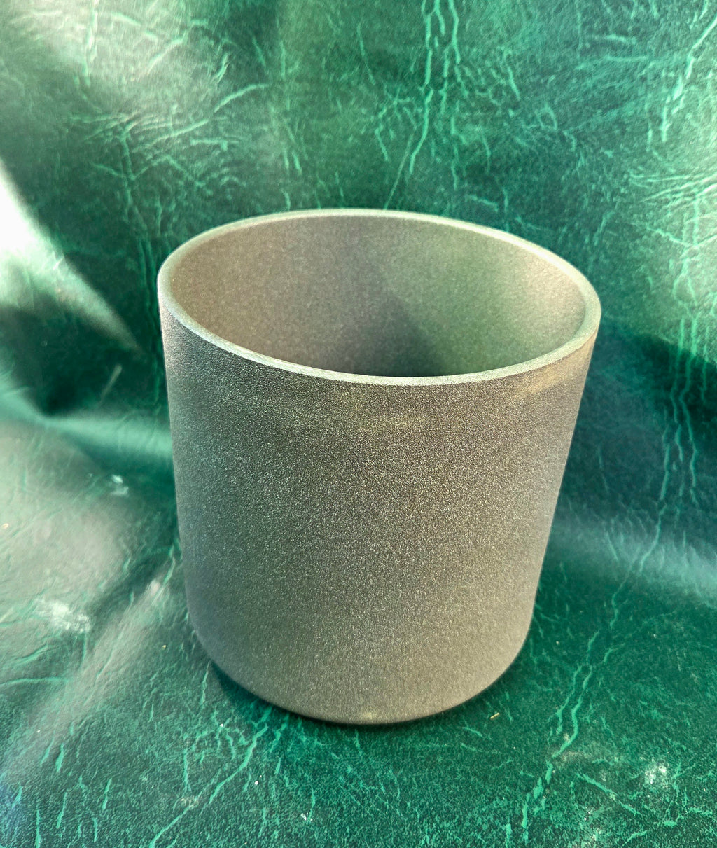 Dark grey decorative pot