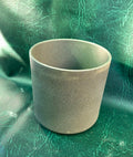 Dark grey decorative pot